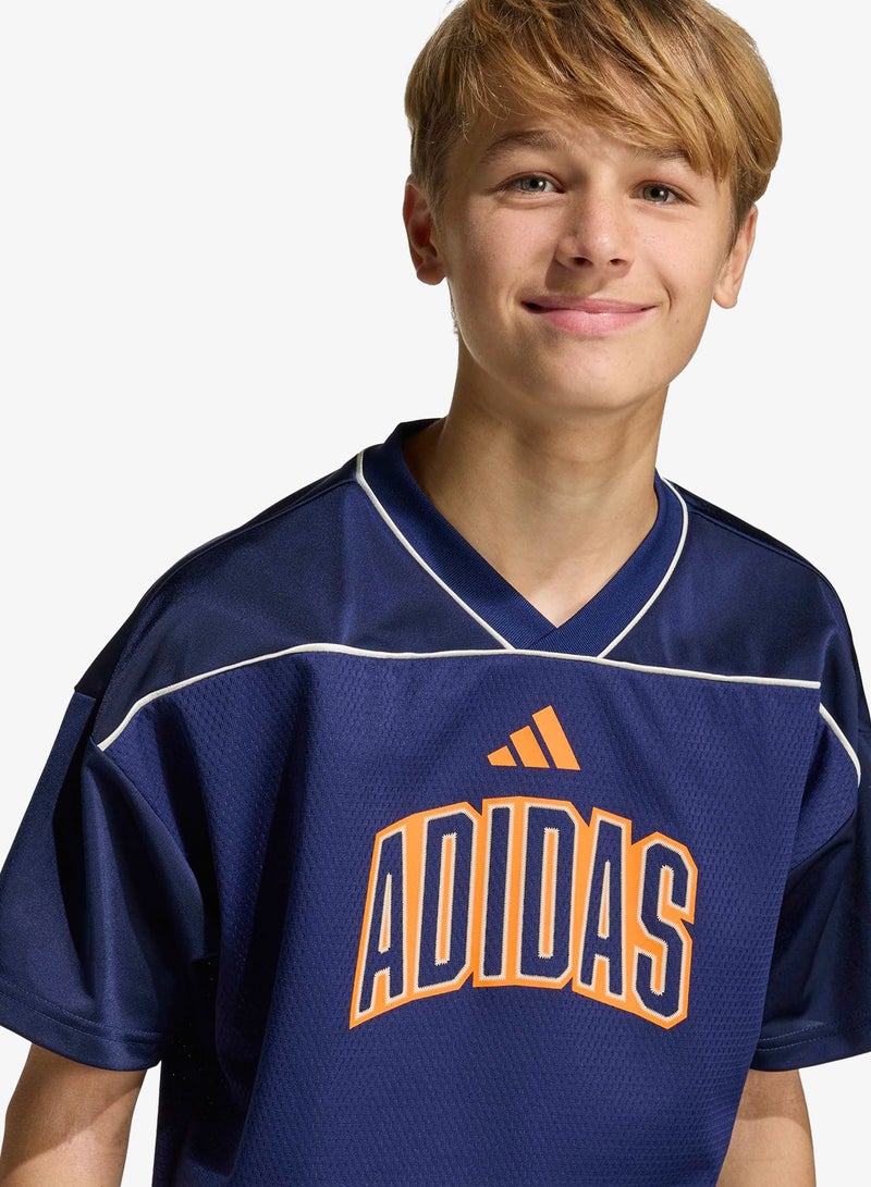Adidas Youth Stadium Mesh Basketball Shirt - Image 5